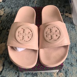 Tory Burch pool slides